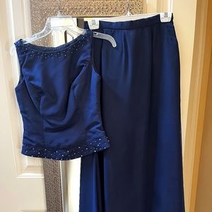 evening gown (mother of groom gown)